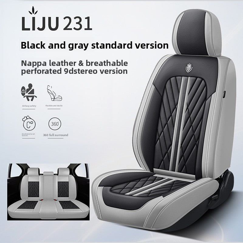 Universal Car Seat Cover Nappa Leather