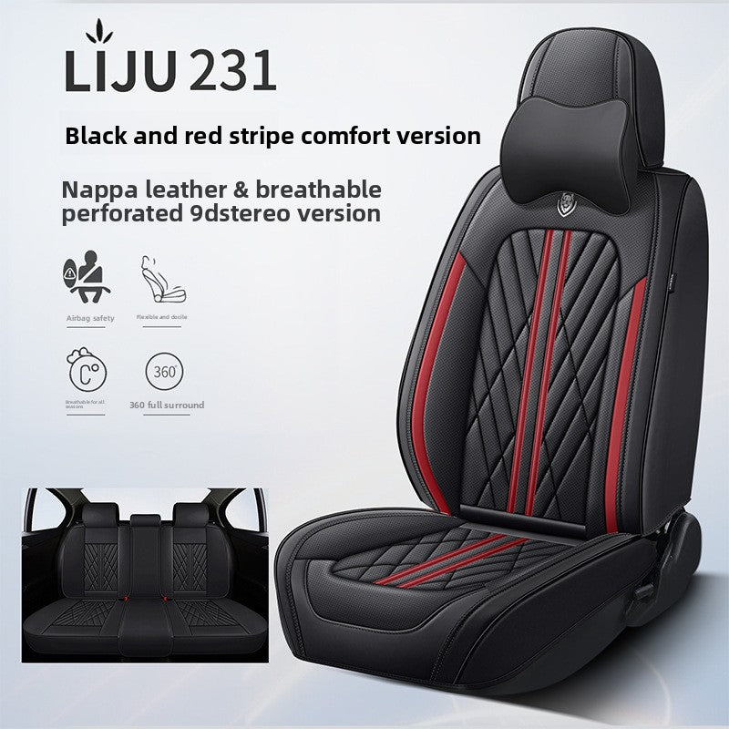 Universal Car Seat Cover Nappa Leather