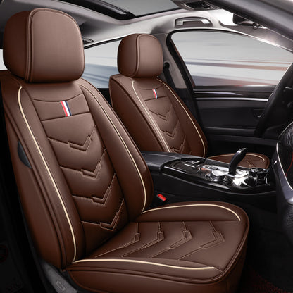 Universal Car Seat Covers Microfiber Leather Set