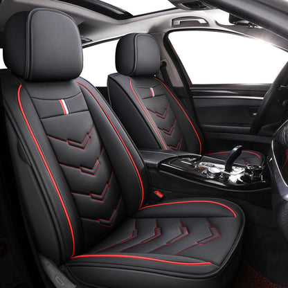 Universal Car Seat Covers Microfiber Leather Set