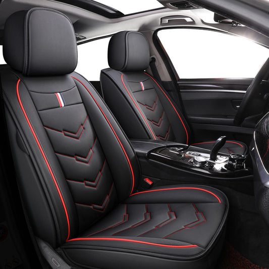 Universal Car Seat Covers Microfiber Leather Set
