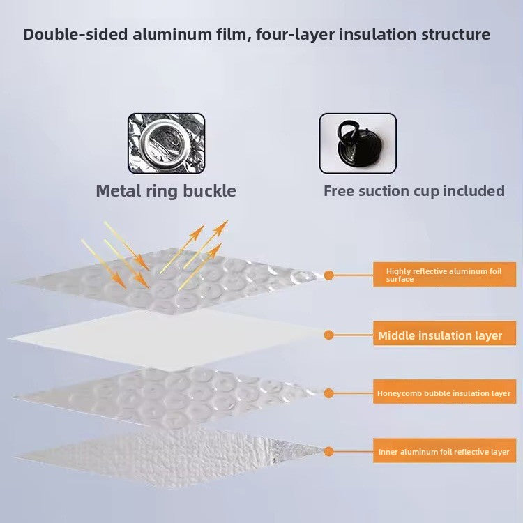 Universal Car Windshield Sun Shade Heat Insulation