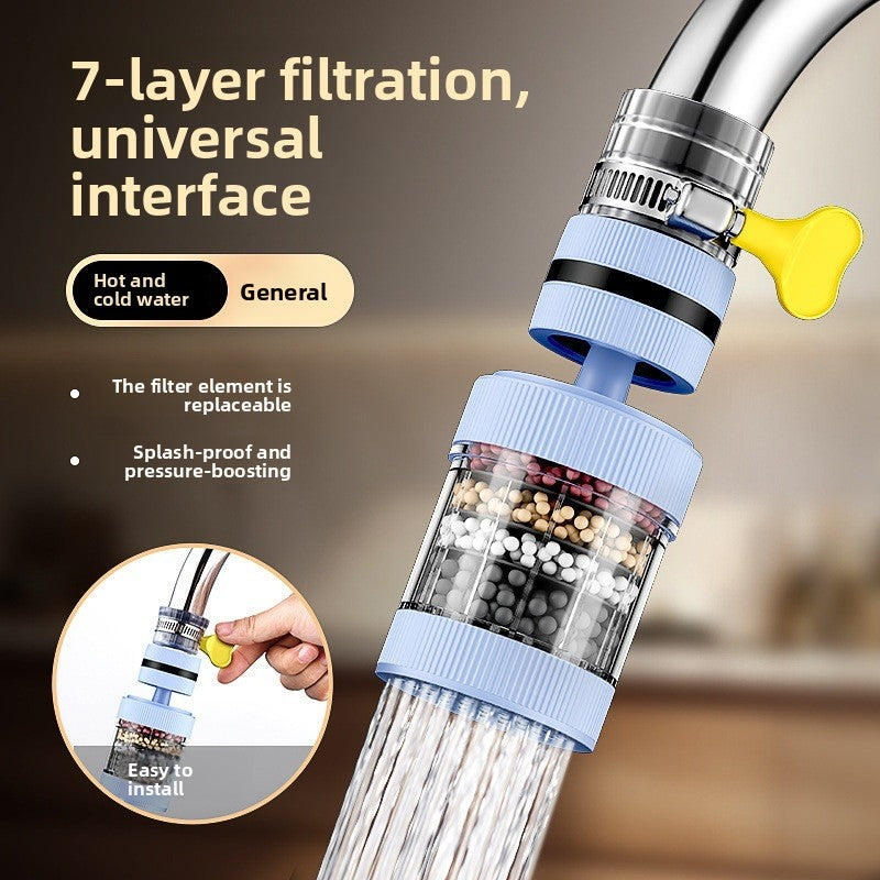 Universal Detachable Faucet Water Filter