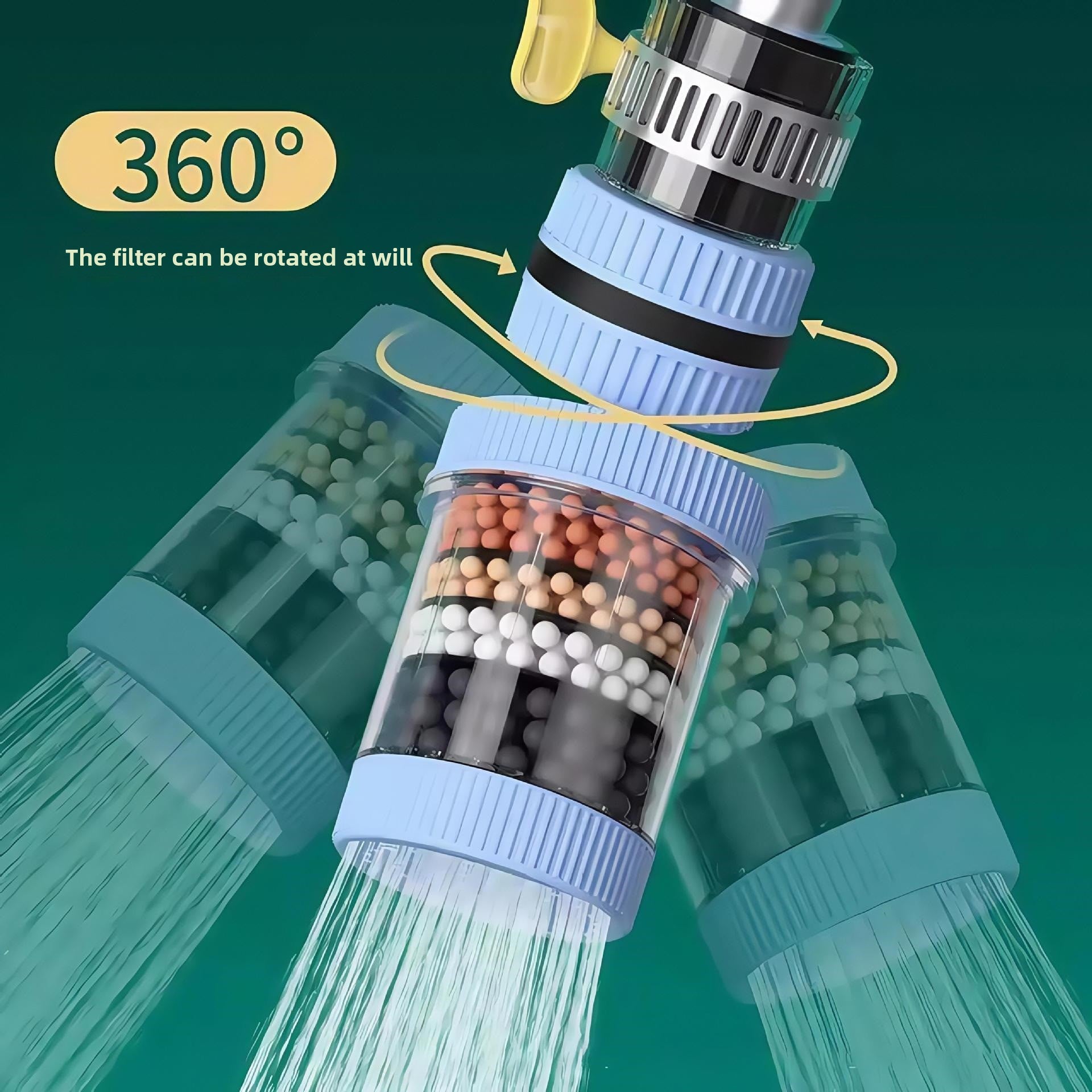 Universal Detachable Faucet Water Filter