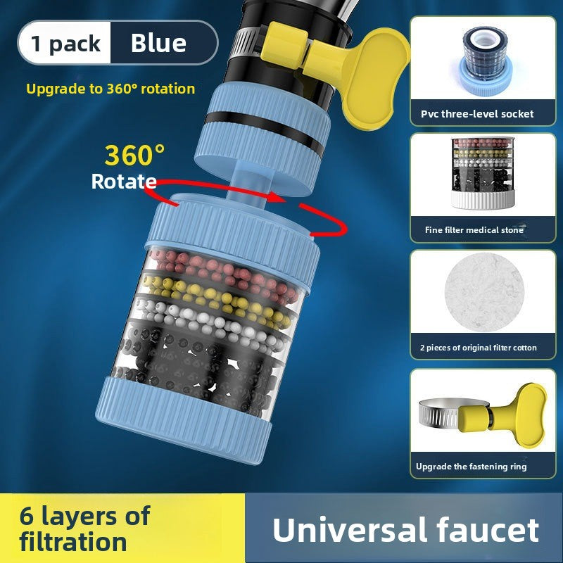 Universal Detachable Faucet Water Filter