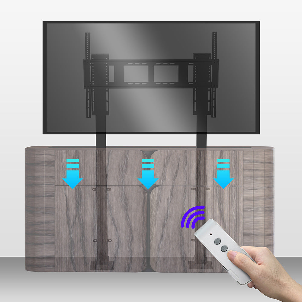Universal Electric Hidden Cabinet Rack Floor-Standing Fully Automatic Remote Control