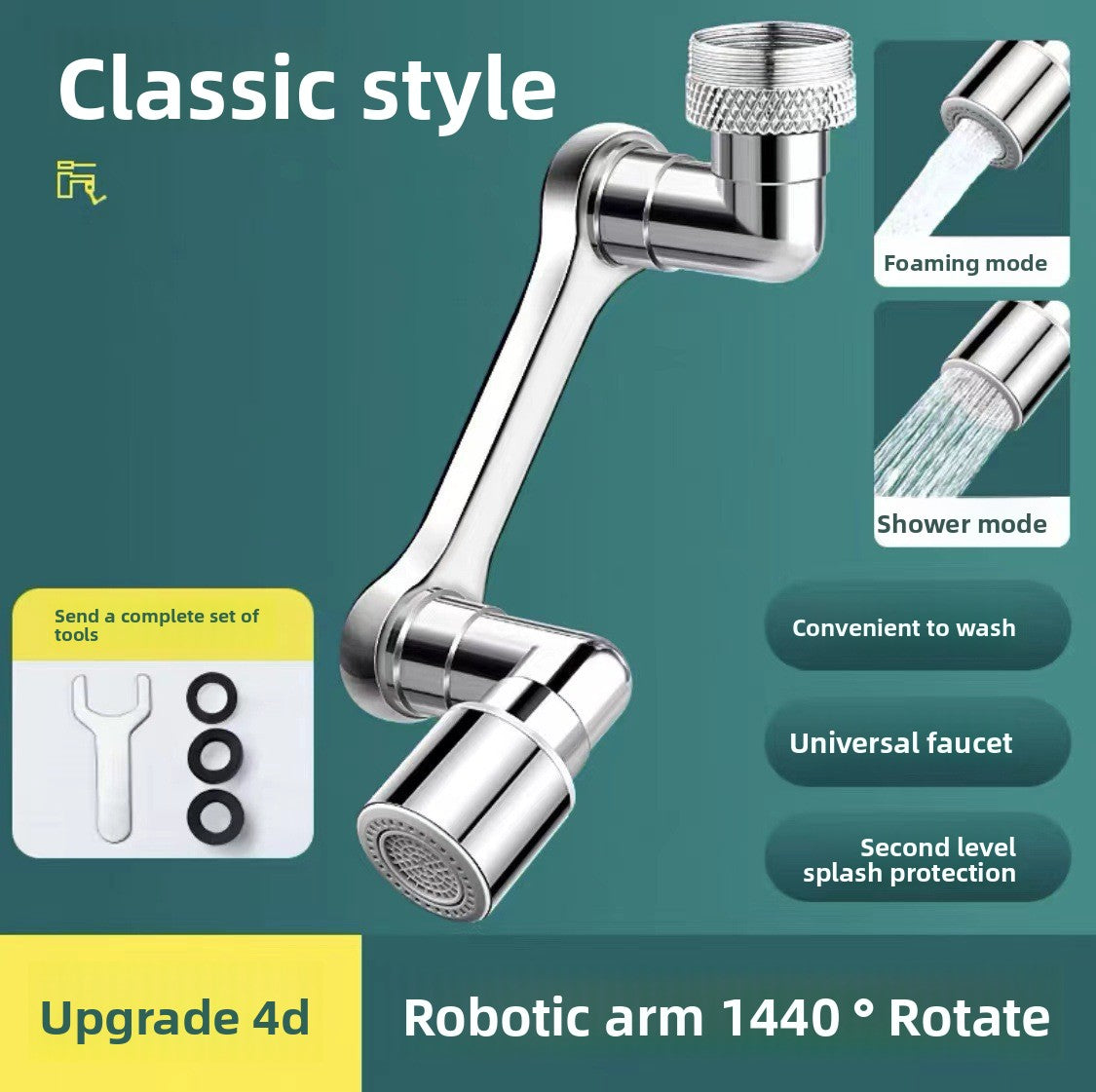 Universal faucet extender
