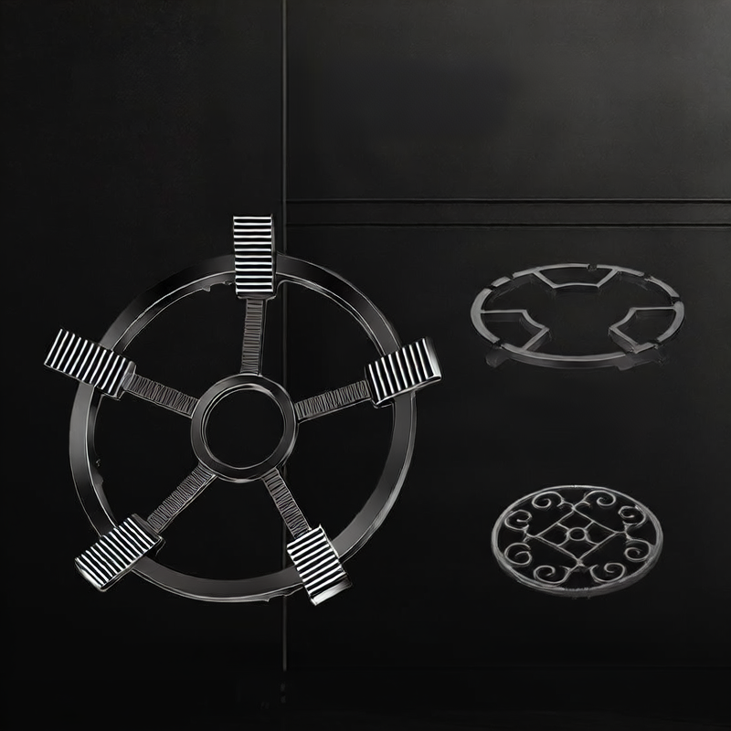 Universal gas stove support - non-slip cooking rack