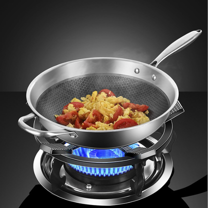 Universal gas stove support - non-slip cooking rack