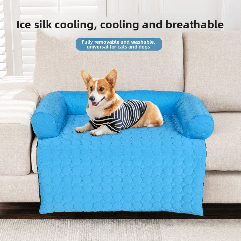 Universal Ice Silk Pet Mat
