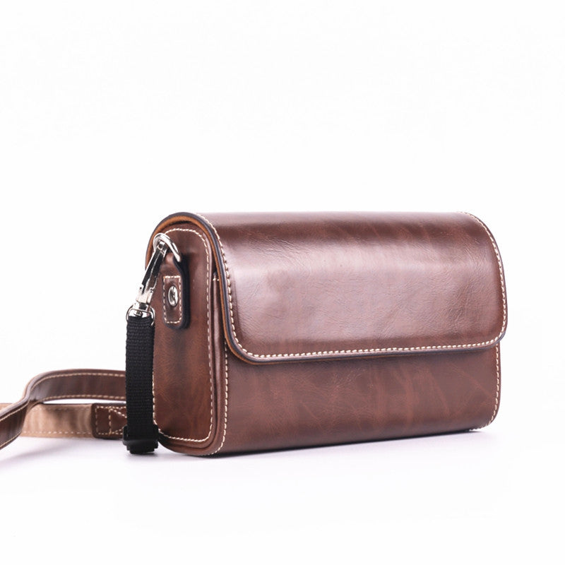Universal Leather Camera Bag for Canon Sony Ricoh