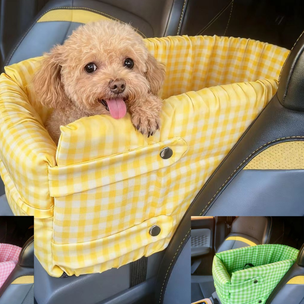 Universal Pet Car Kennel for Central Control Placement