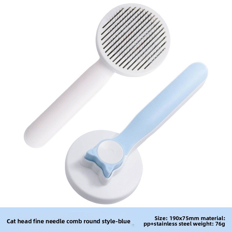 Universal Pet Self Cleaning Comb