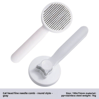 Universal Pet Self Cleaning Comb