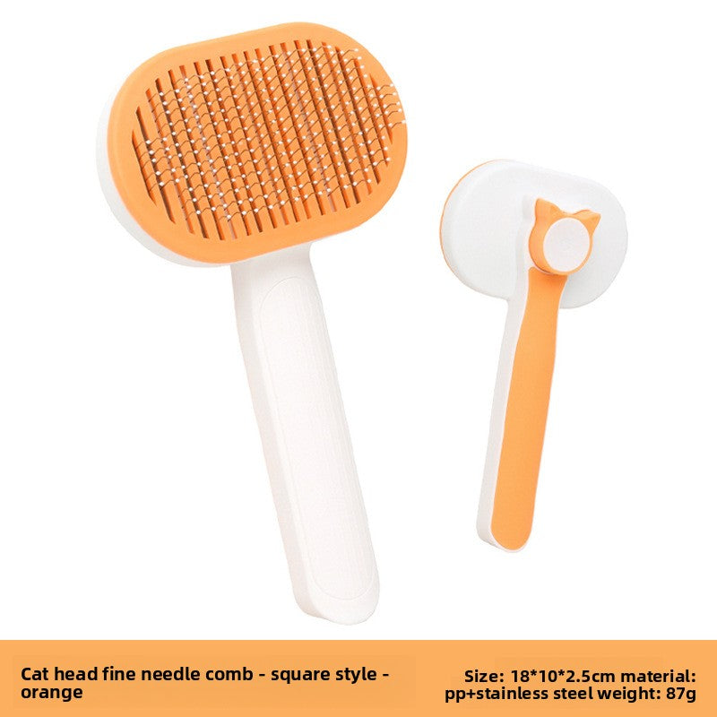 Universal Pet Self Cleaning Comb