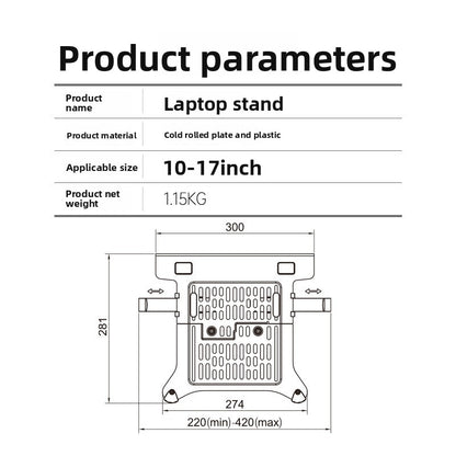 Universal Rotatable Laptop Stand