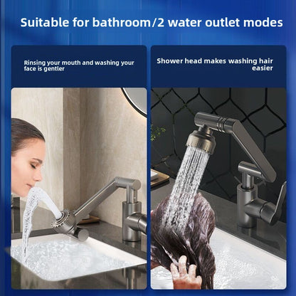 Universal Rotating Lucky Cat Faucet for Sink