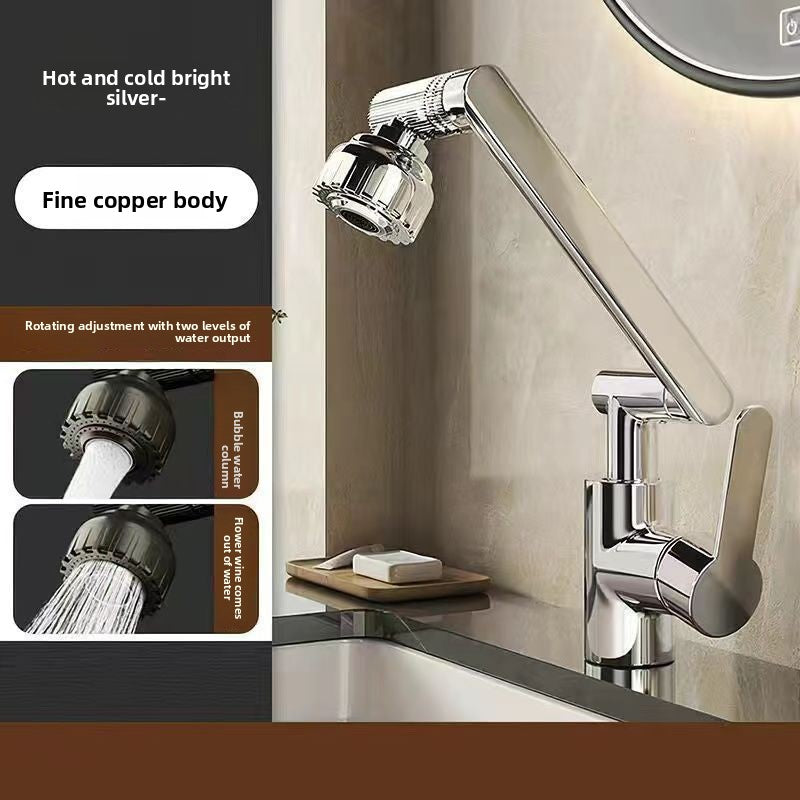 Universal Rotating Lucky Cat Faucet for Sink