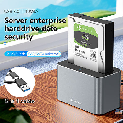 Universal SAS SATA Hard Drive Dock Type-C USB 3.0