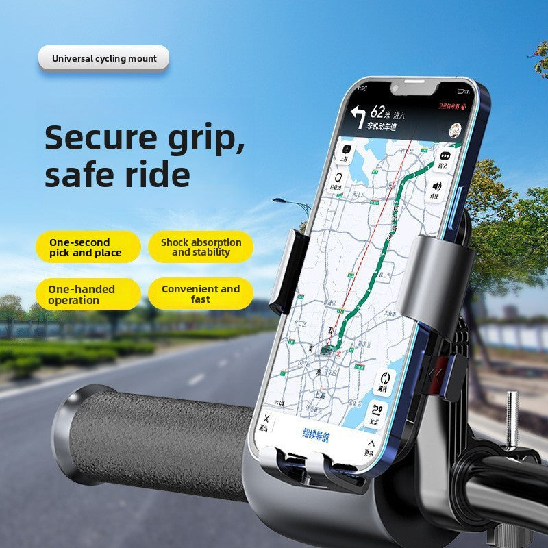 Universal Shockproof Phone Holder for Bicycle and Motorcycle