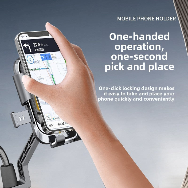 Universal Shockproof Phone Holder for Bicycle and Motorcycle