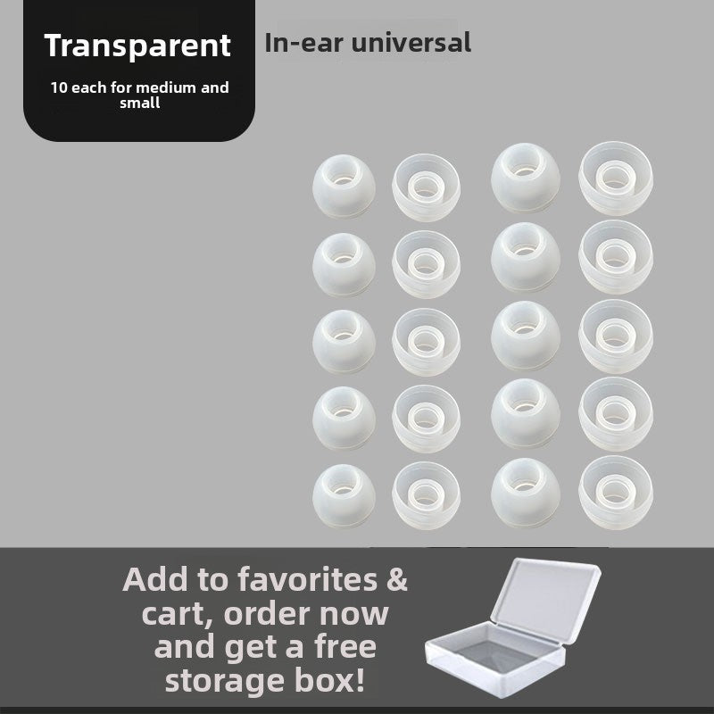 Universal Silicone Earphone Tips