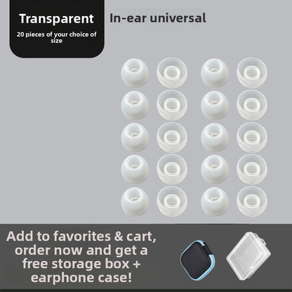 Universal Silicone Earphone Tips