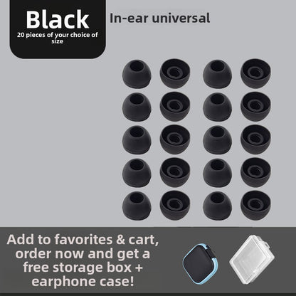 Universal Silicone Earphone Tips