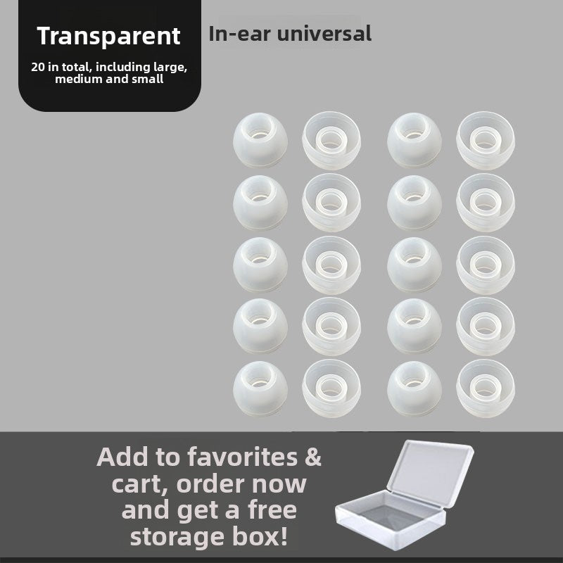 Universal Silicone Earphone Tips