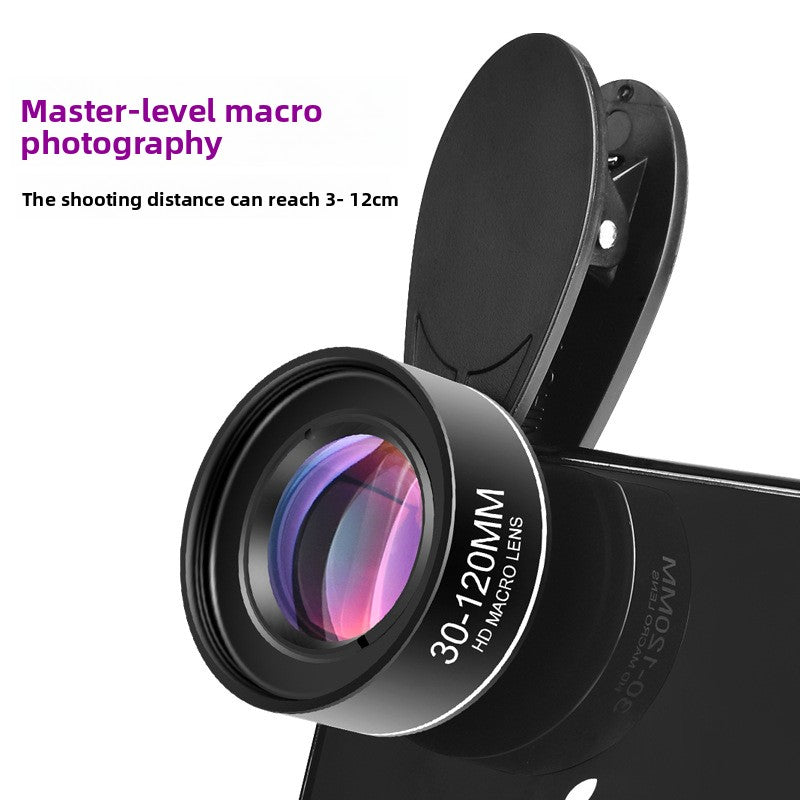 Universal Smartphone Macro Lens 30-120X Magnification
