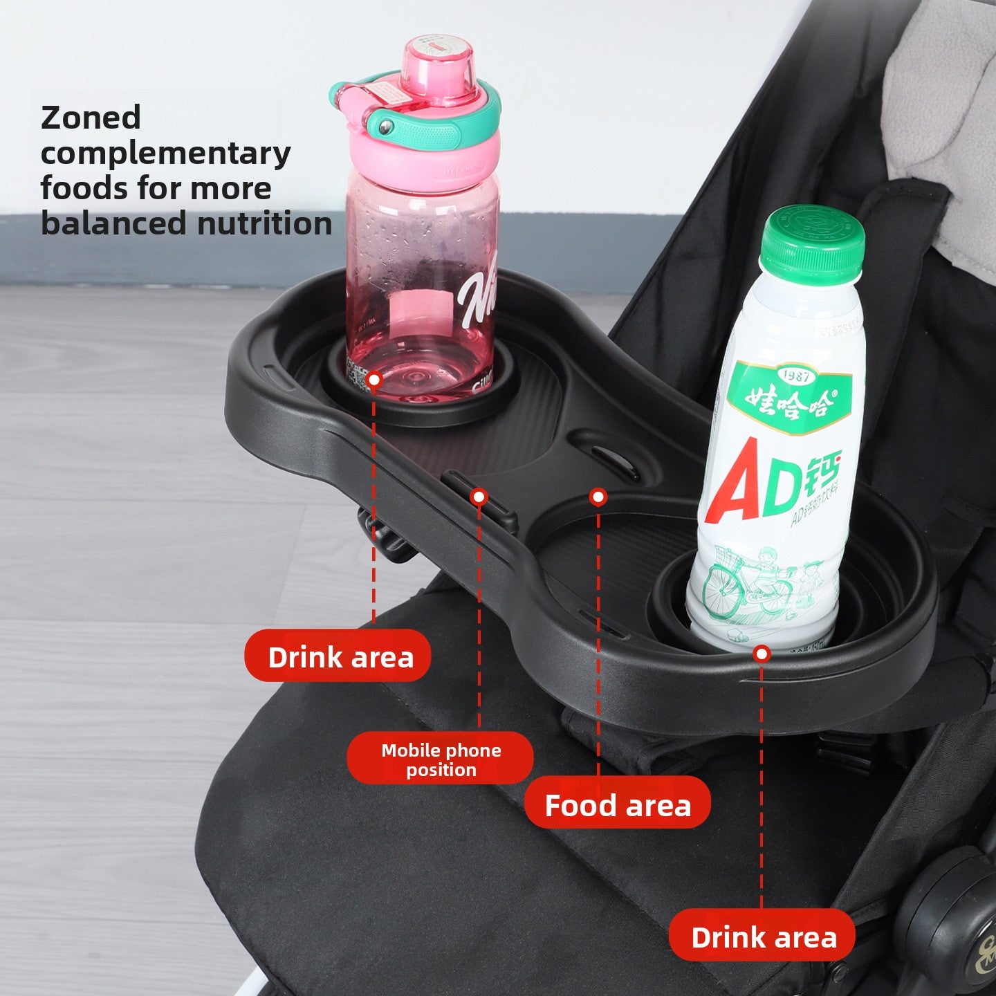 Universal Stroller Snack Tray