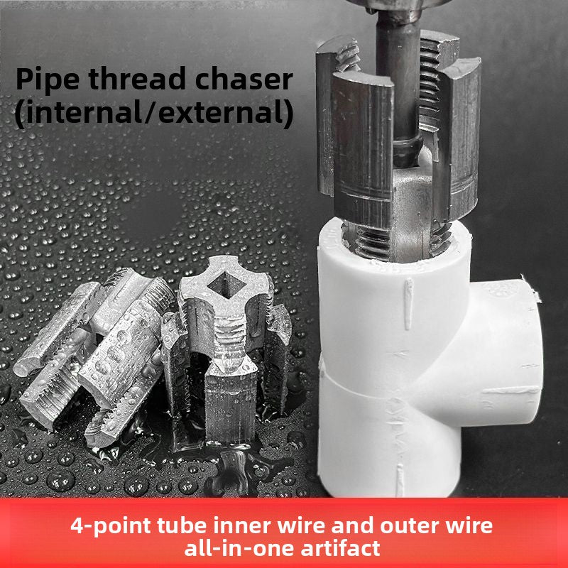 Universal Water Pipe Threading Tool