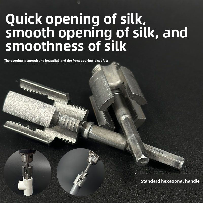 Universal Water Pipe Threading Tool
