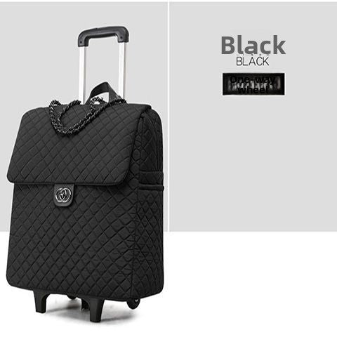 Universal wheel flip cover pull rod bag