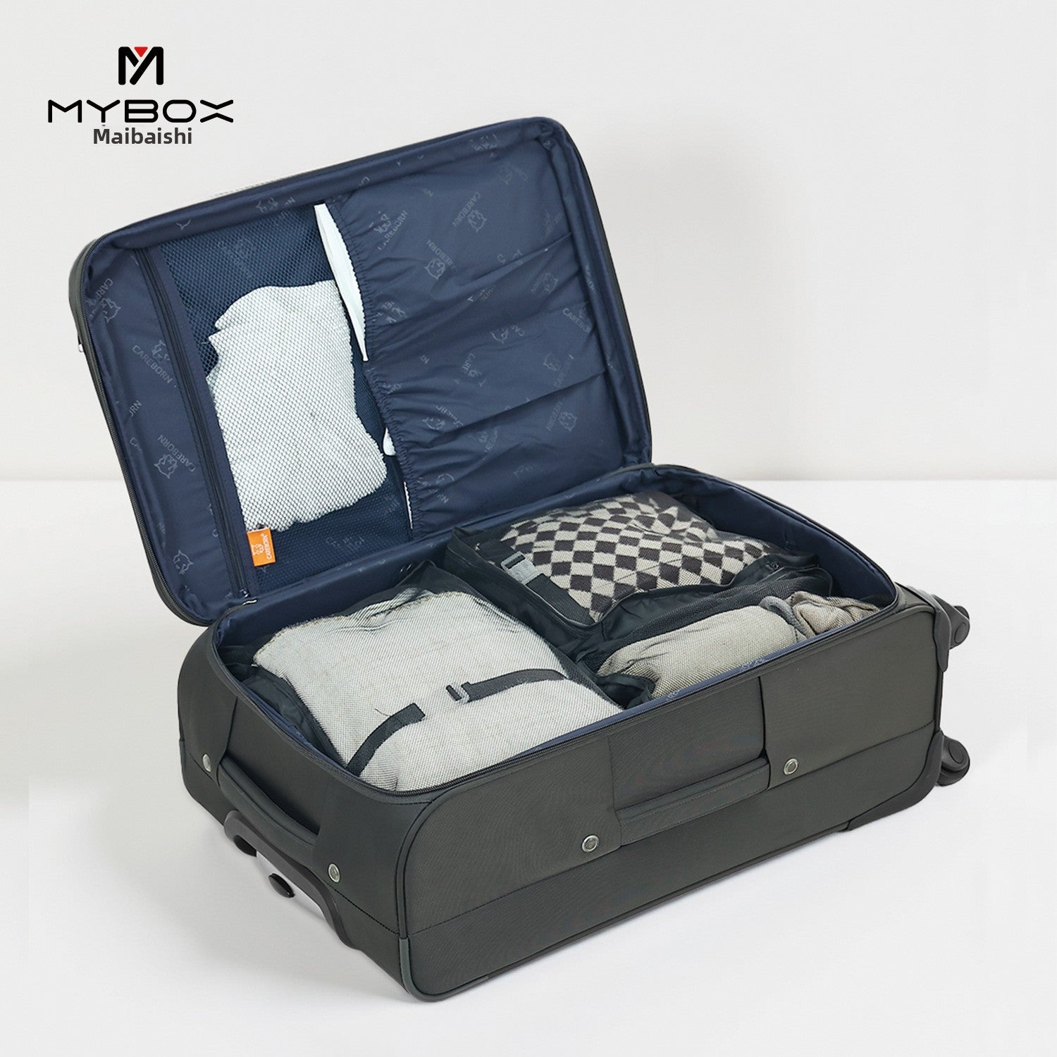 Universal wheel handle backpack