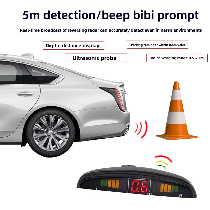 Universal Wireless LED Reversing Radar