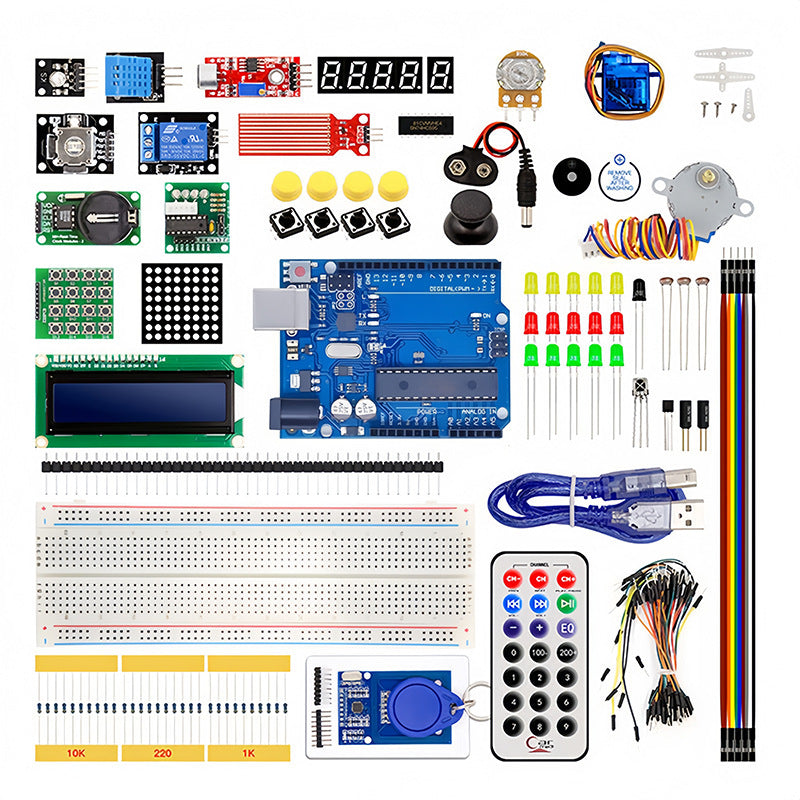 UNO R3 Starter Kit with Stepper Motor and RFID Module