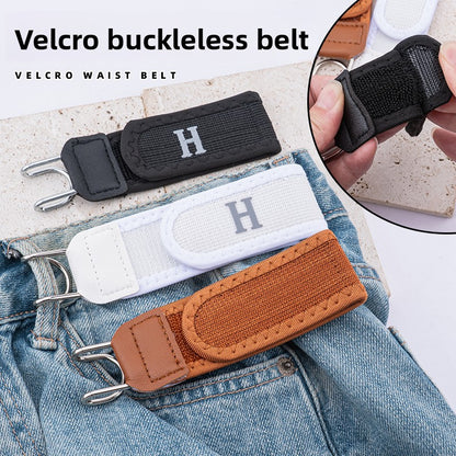 Unobtrusive and easy-to-adjust lazy waist belt