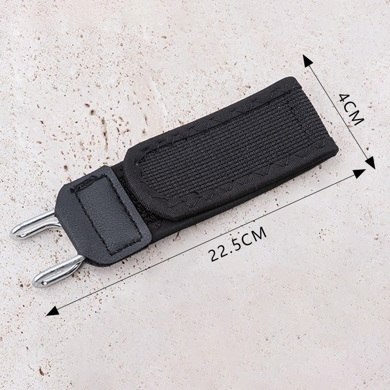 Unobtrusive and easy-to-adjust lazy waist belt