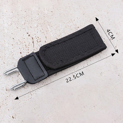Unobtrusive and easy-to-adjust lazy waist belt