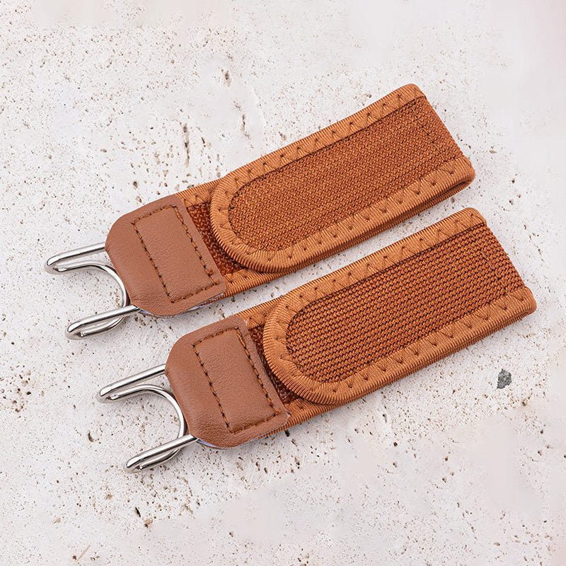 Unobtrusive and easy-to-adjust lazy waist belt