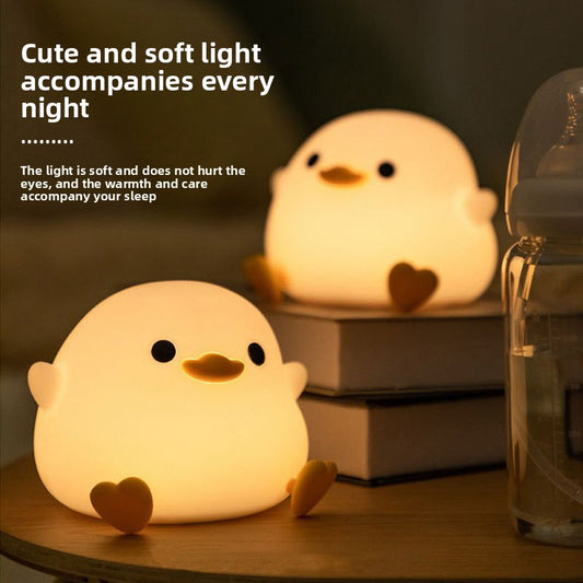 Unpack the pressure-sensitive night light