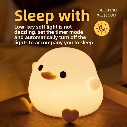 Unpack the pressure-sensitive night light