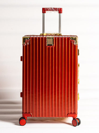 Upgraded All-Aluminum Frame Trolley Suitcase