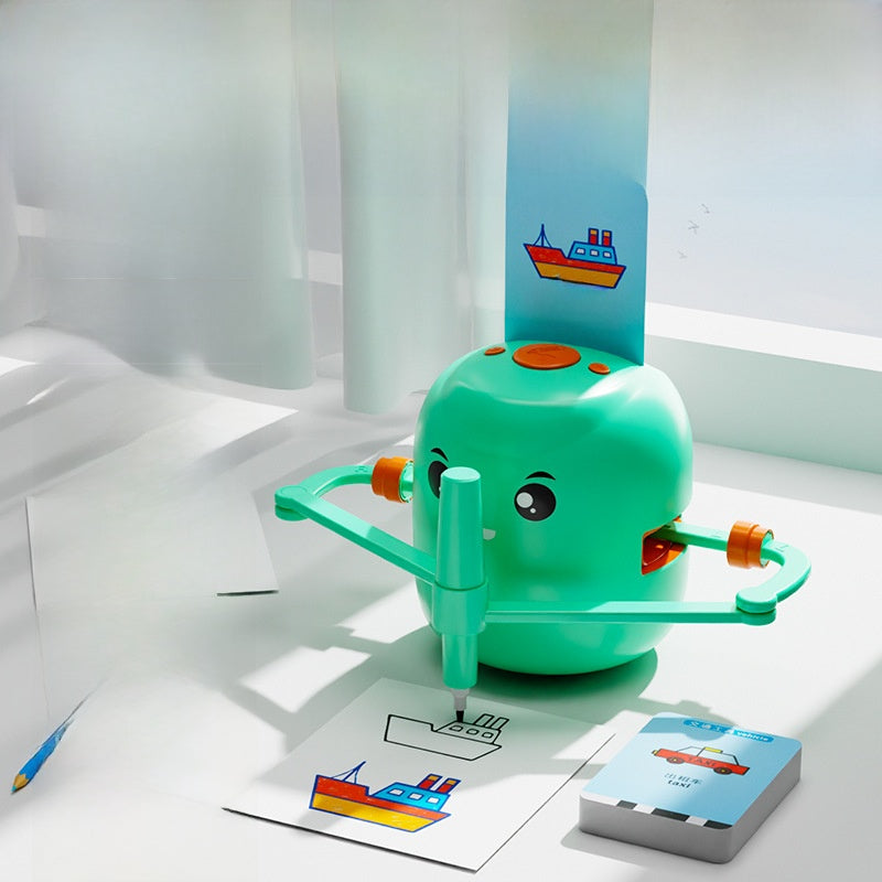 Upgraded Automatic Drawing Robot Toy for Kids