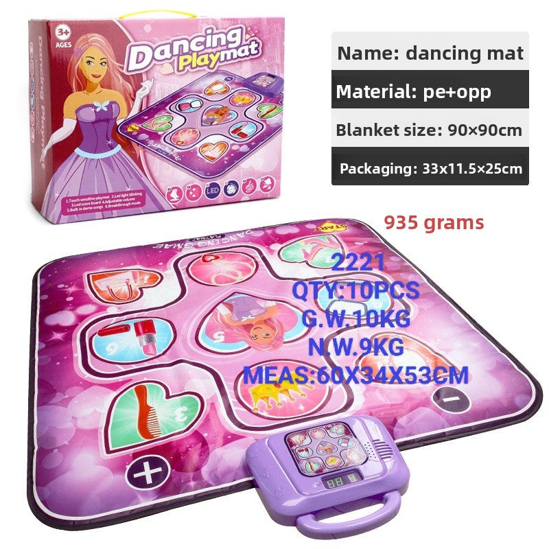 Upgraded Children's Music Dance Mat with Scoring and Bluetooth