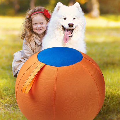 Upgraded Durable Polyester Inflatable Pet Herding Exercise Ball