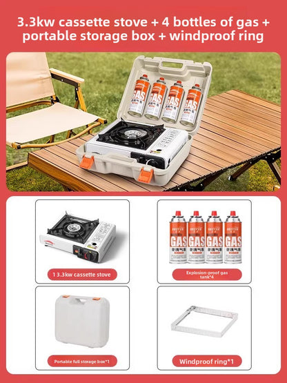 Upgraded Portable Butane Gas Stove