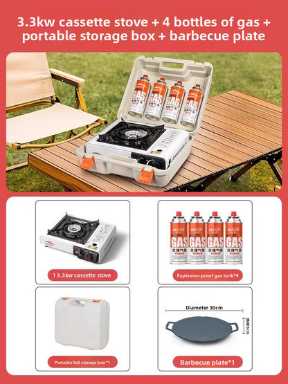 Upgraded Portable Butane Gas Stove