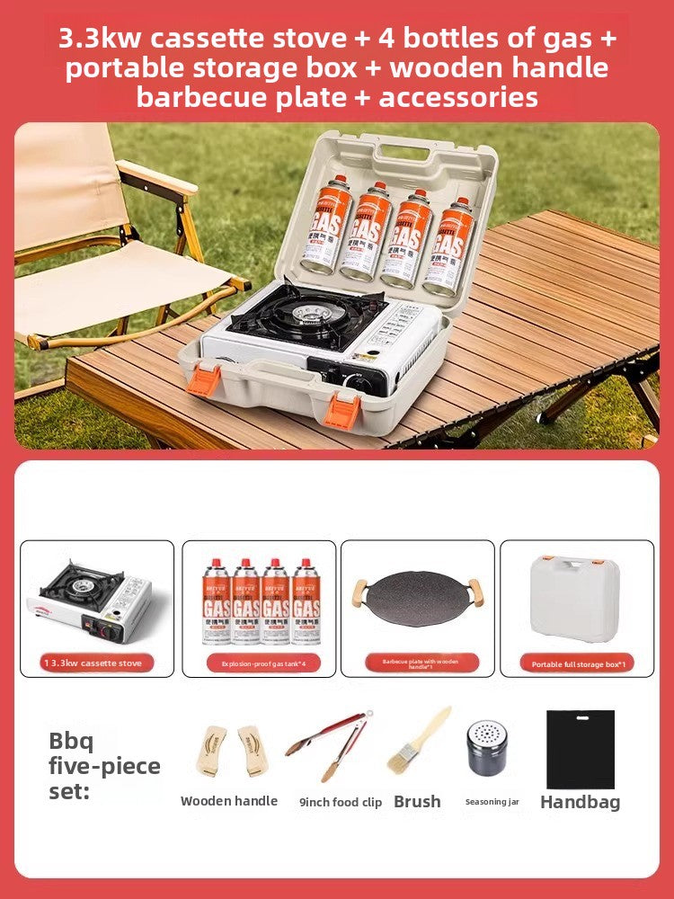 Upgraded Portable Butane Gas Stove
